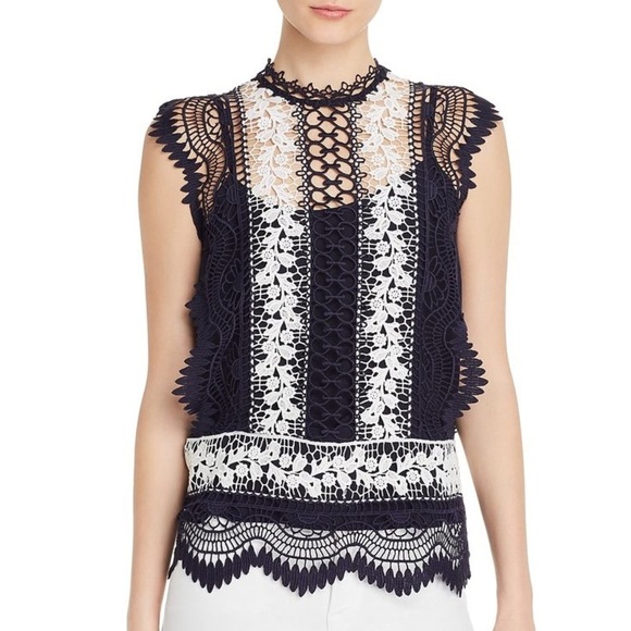 Aqua Tops - NWT Aqua Lace Tank Top - Size S